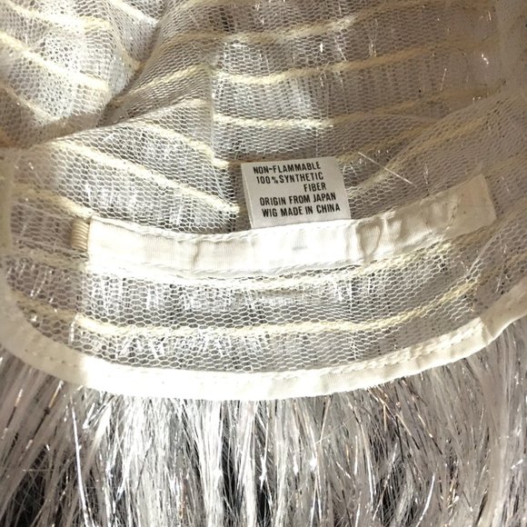 Sparkle Glitter White Wig Pixie Fairy Angel  by HMS – NOS NWT - Picture 10 of 11